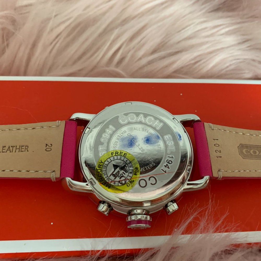 NEW IN BOX! COACH BOYFRIEND LADIES WATCH - Picture 5 of 7
